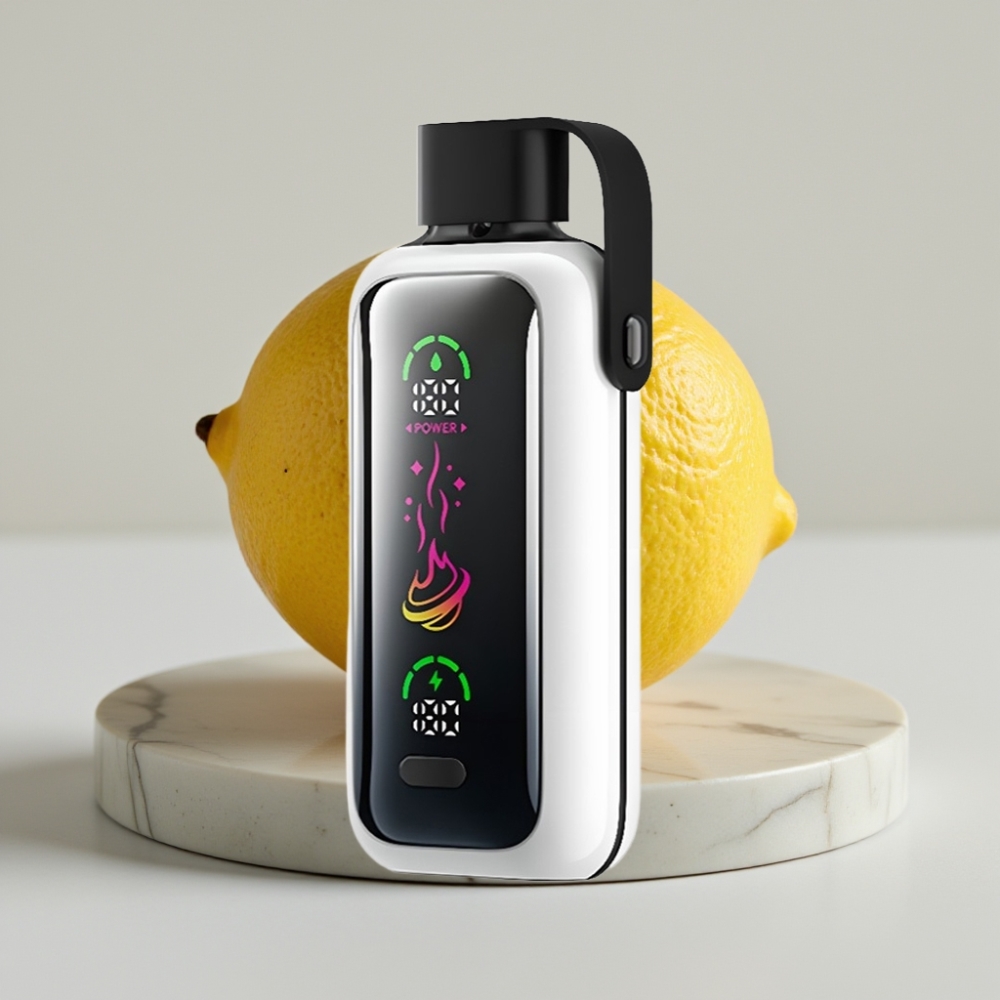 VOZOL Star 20000 Puffs - Tela HD 2.2", Bateria 650mAh, Sabor Limão Perfumado