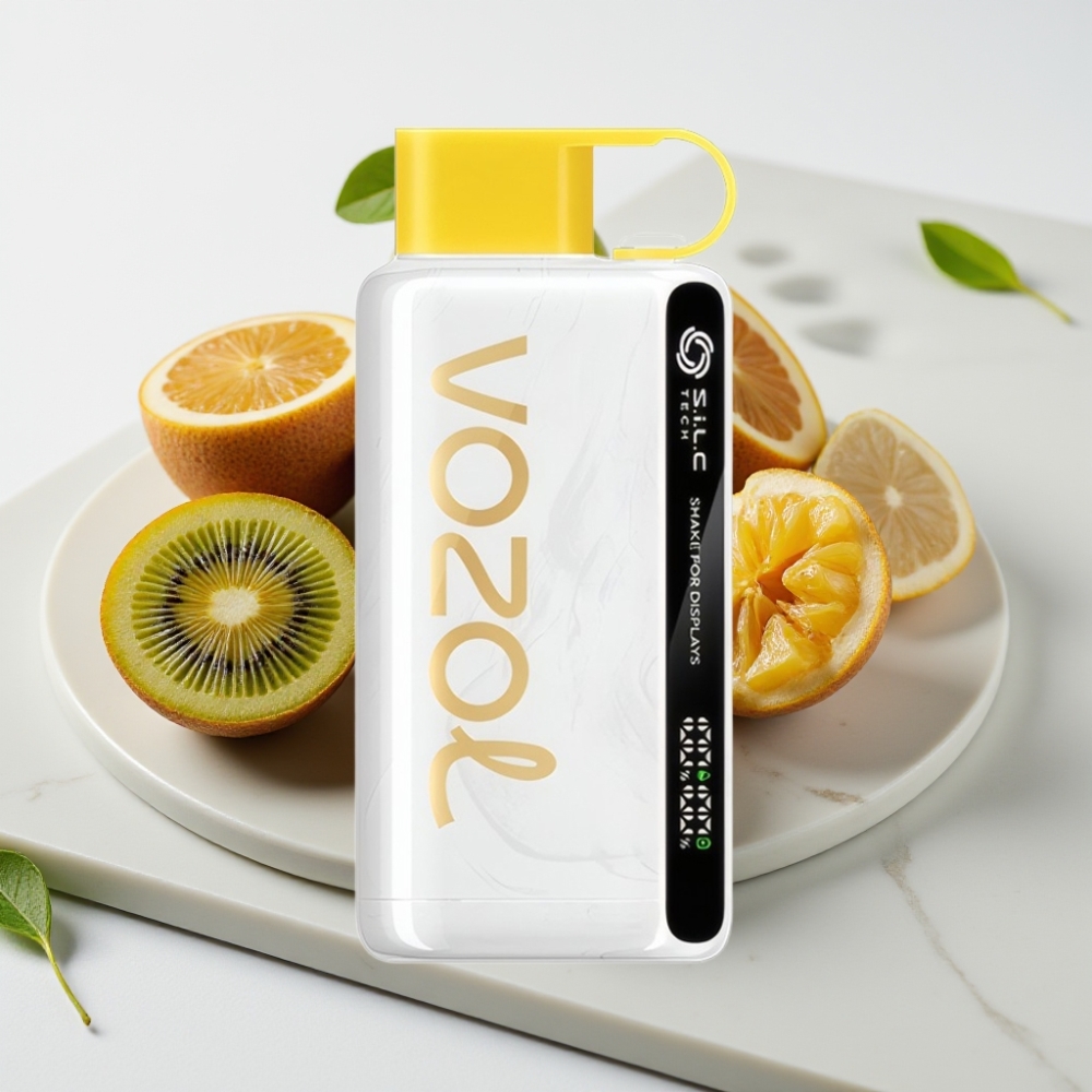 VOZOL STAR 9000/12000 Disposable Vape Kiwi Maracujá Goiaba - 9000/12000 Puffs, 650mAh, Recarga Rápida 30%