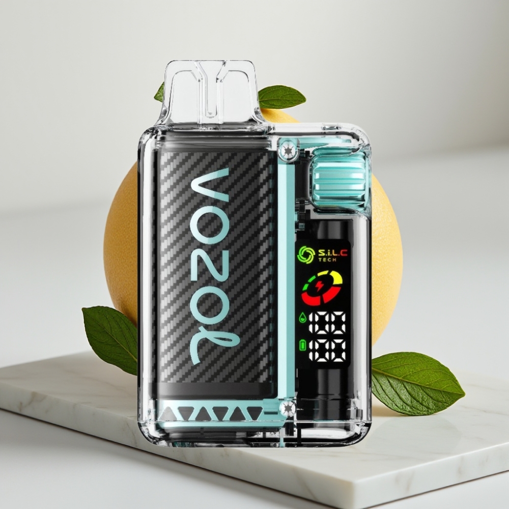 VOZOL Vista 20000 Puffs Recarregável - Miami Mint, 2% Nicotina, 650mAh, Tela OLED