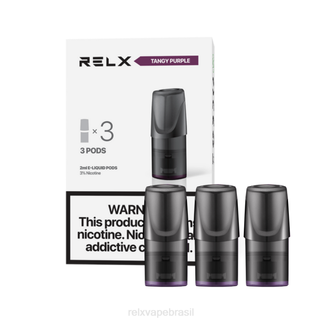RELX Sabores | RELX Classic vagens uva roxo-púrpura picante TT82132