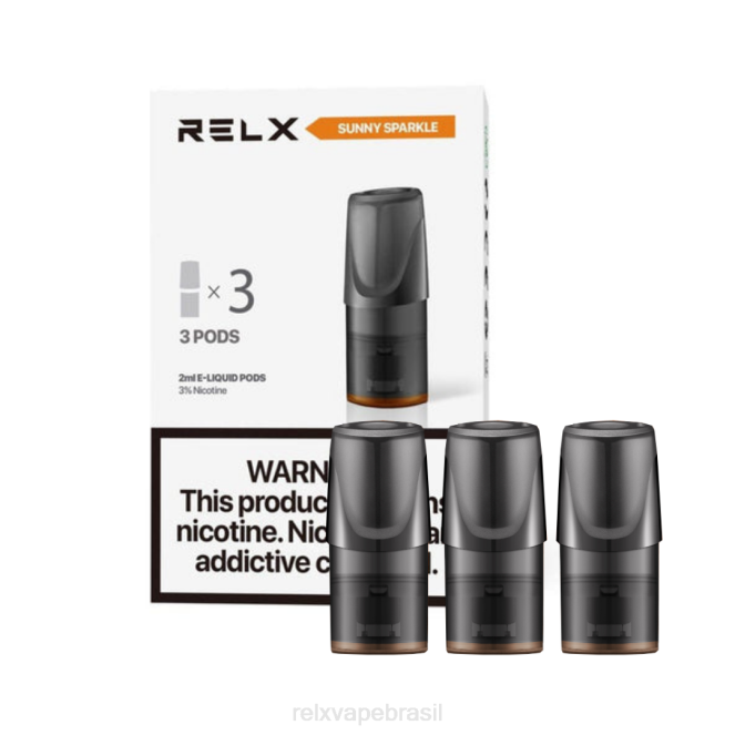 RELX Vape Flavors | RELX Classic vagens refrigerante ensolarado de laranja brilhante TT82131