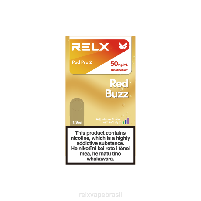 RELX Best Seller | RELX cápsula pro 2 - 3 cápsulas zumbido vermelho redbull TT82115