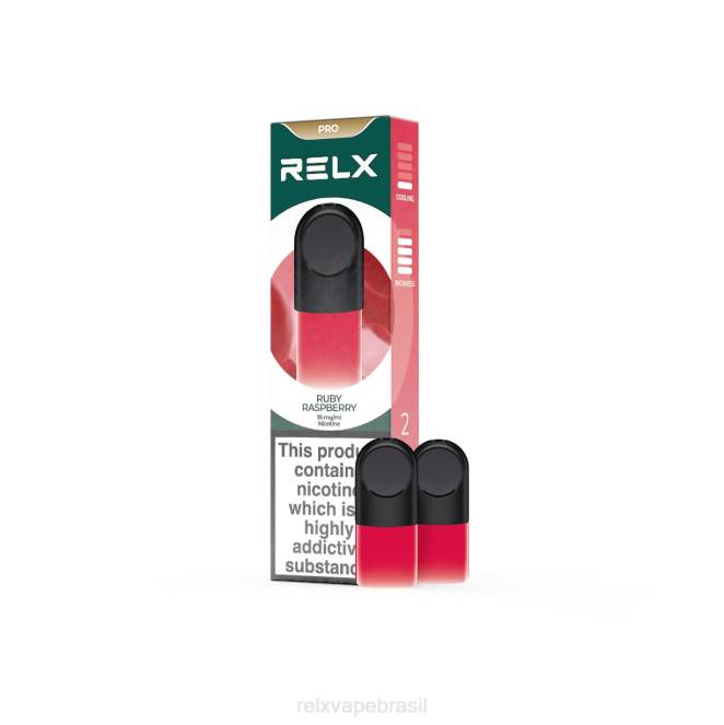 RELX Order Online | RELX pod pro - 2 pods framboesa rubi TT829