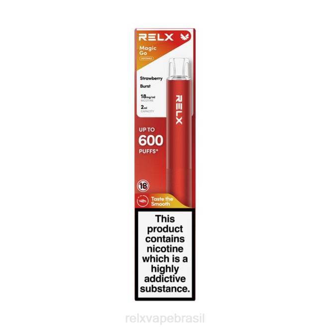 RELX Order Online | RELX MagicGo ga600 explosão de morango TT8237